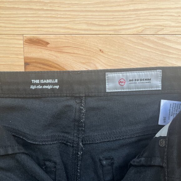 Perfect Spring Denim - The Isabelle High-rise Straight Crop - Picture 7 of 9